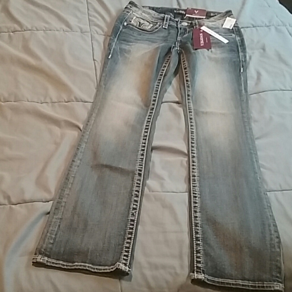 Boot cut slim Jeans